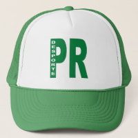 Trucker-Kappe weiß/grün PARANA DESPORTE BR