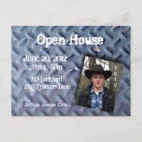 Trucker Lauffläche Open House Postkarte
