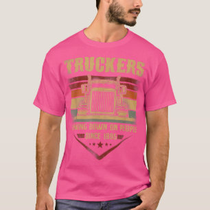 Trucker LKW-Fahrer Vintage Retro Trucker-Blick T-Shirt