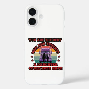 Trucker Mother Daughter Bond Family Road Liebe iPhone 16 Hülle