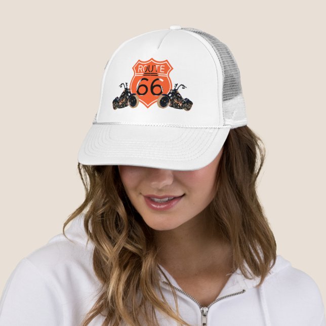 Trucker-Mütze BIKE ROUTE 66 Truckerkappe (Beispiel)