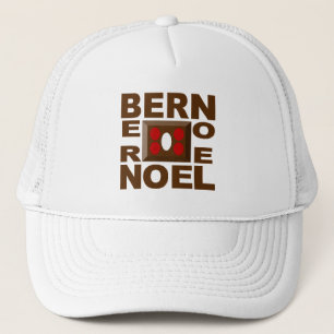 Trucker-Mütze weiß Design BERN WEIHNACHTEN Truckerkappe