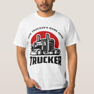 Trucker Personalisiert  T-Shirt