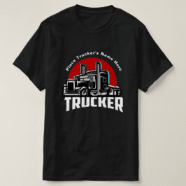 Trucker Personalisierte Geschenkgutscheine T - Shi T-Shirt