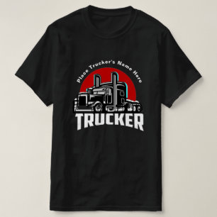 Trucker-Personalisiertes Geschenk-T-Shirt T-Shirt
