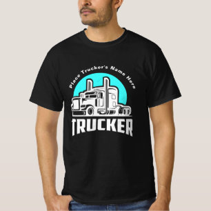 Trucker-Personalisiertes Geschenk-T-Shirt T-Shirt