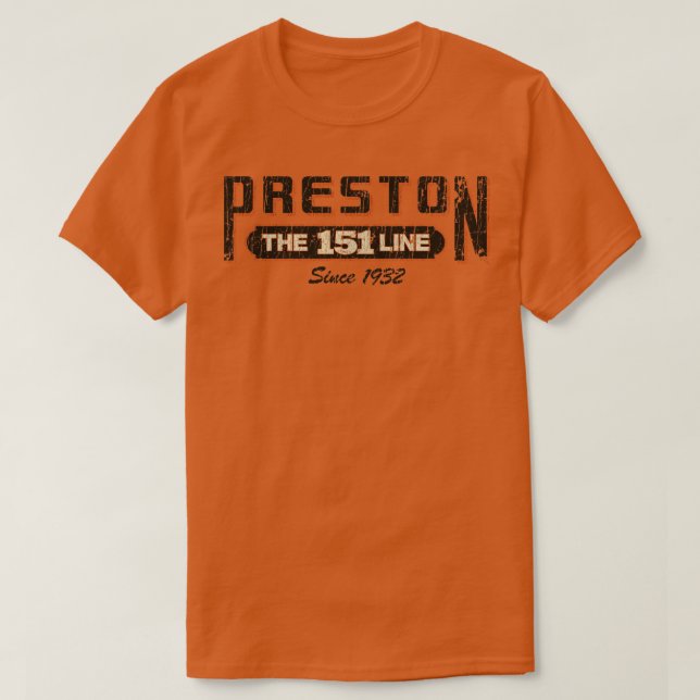 Trucker Preston Trucking Co  T-Shirt (Design vorne)