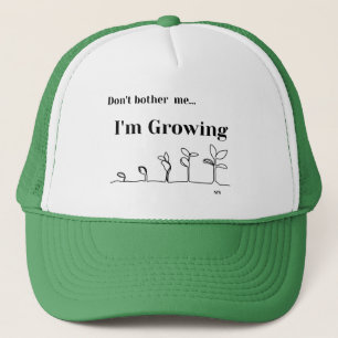 Trucker Style Hat "Belästigt mich nicht, dass ich Truckerkappe