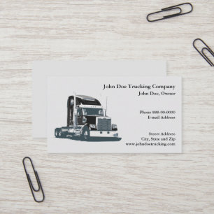 Trucker Trucking Business Card Visitenkarte