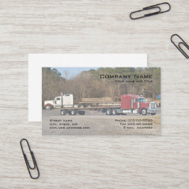 Trucker Trucking Business Card Visitenkarte