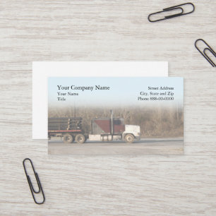 Trucker Trucking Business Card Visitenkarte