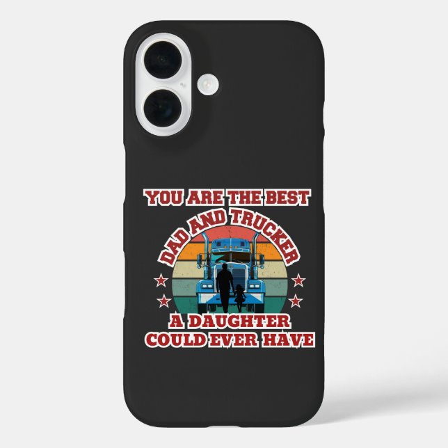 Trucker Vatertochter Bond Road Liebe Case-Mate iPhone Hülle (Rückseite)