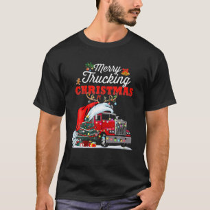 Trucker Weihnachten Frohe Trucking Weihnachten für T-Shirt