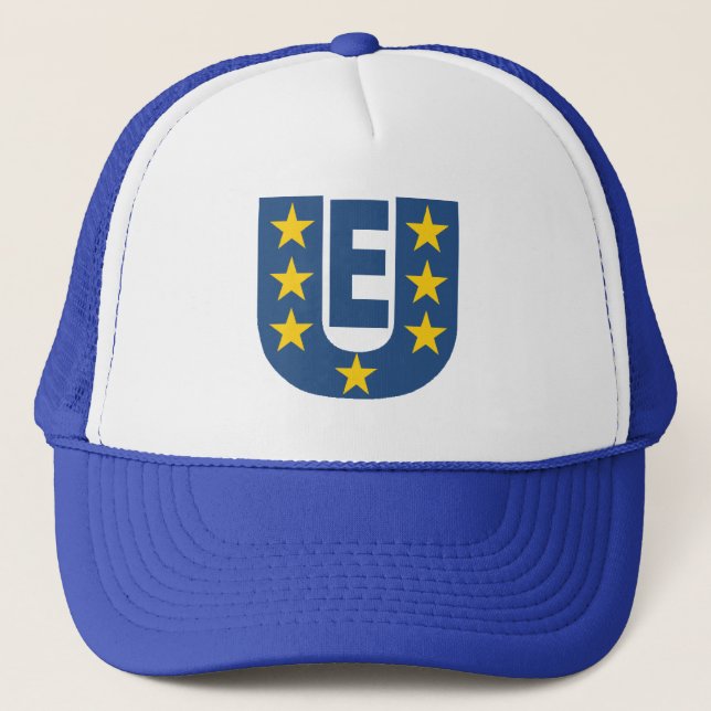 Trucker-Weißhelm Royal Design Truckerkappe (Vorderseite)