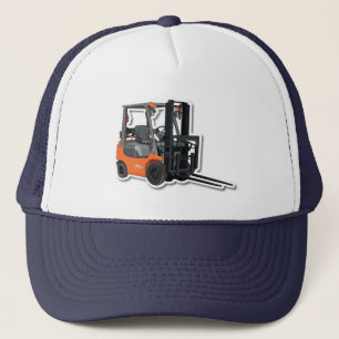 Truckerkappe mit Gabelstapler-Design