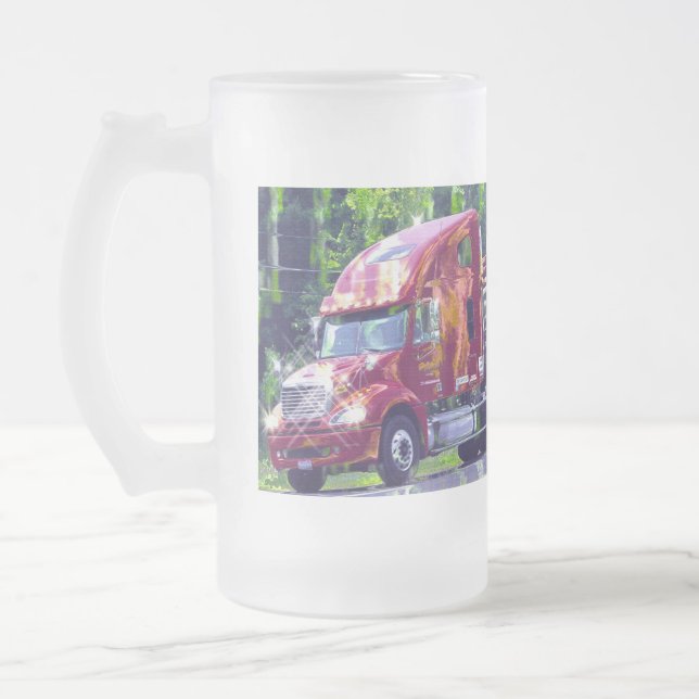 TRUCKERS BIG RIG TRUCK STOP DRINING TASSE (Links)