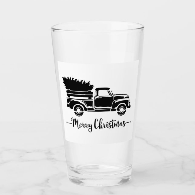 *TRUCKER'S CHRISTMAS* TUMBLER (Vorderseite)