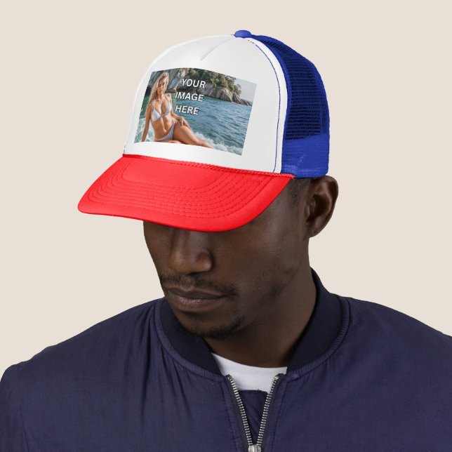 TRUCKIN". 🧢 Trucker Hat - Bild oder Text hinzufüg Truckerkappe (Beispiel)