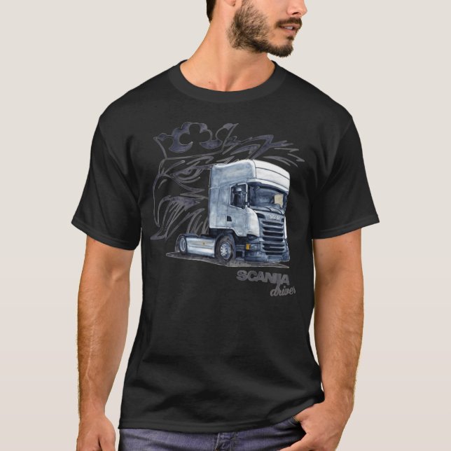 Trucks colorful cool  T-Shirt (Vorderseite)