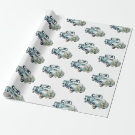 Trucks Dad Birthday Geschenkpapier