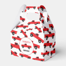 Trucks vom Roten Lieferwagen zum Geburtstag