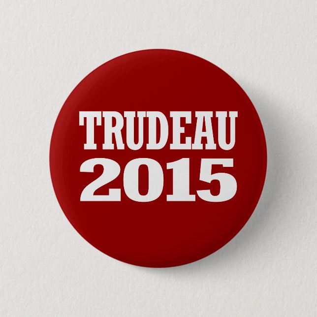 Trudeau 2015 button (Vorderseite)