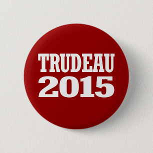 Trudeau 2015 button