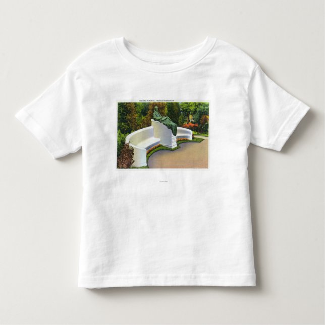 Trudeau Denkmal, Trudeau Sanatorium-Szene Kleinkind T-shirt (Vorderseite)