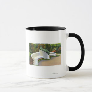 Trudeau Denkmal, Trudeau Sanatorium-Szene Tasse