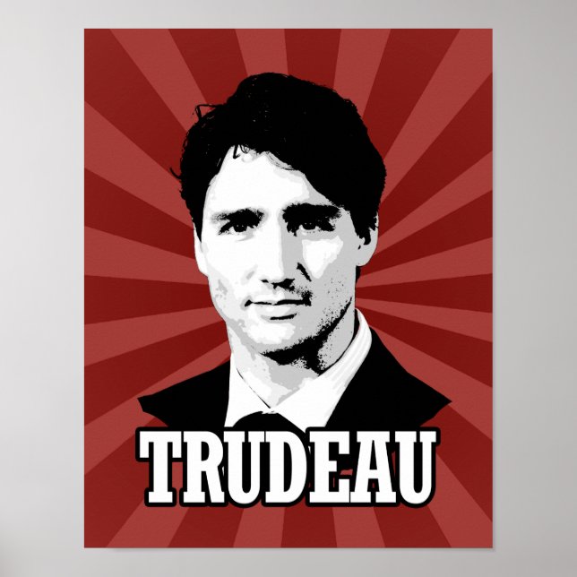Trudeau Poster (Vorne)