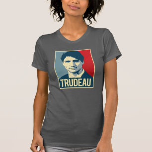 Trudeau Propaganda-Plakat - .png T-Shirt