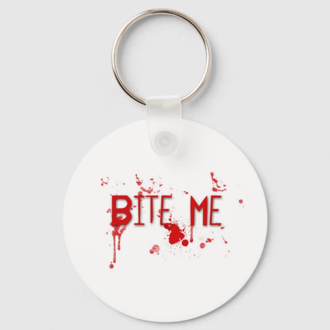 True Blood "Bite Me" Schlüsselanhänger (Vorderseite)