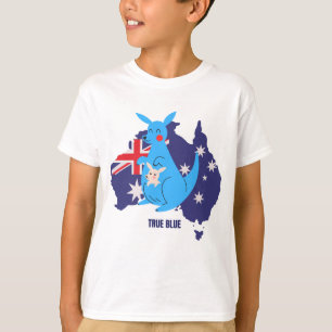 True Blue Australia Kangaroo T - Shirt