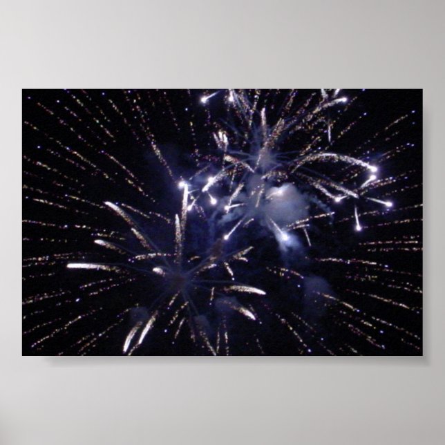 True Blue Fireworks Poster (Vorne)