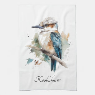 True Blue Kookaburra, individuell Geschirrtuch