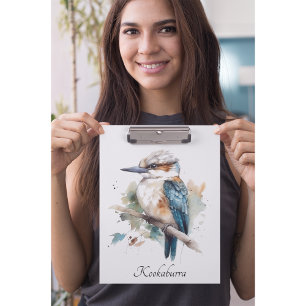 True Blue Kookaburra, individuell Klemmbrett