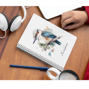 True Blue Kookaburra, individuell Notizblock