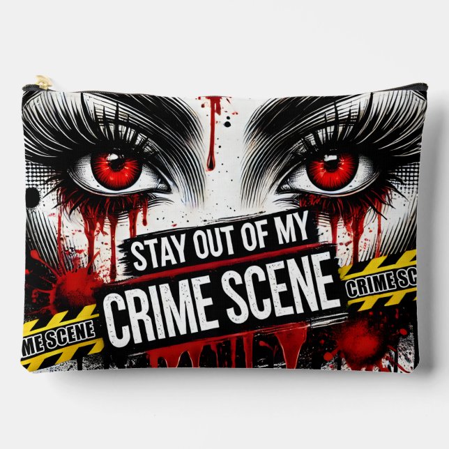 True Crime Cosmetic Pouch Zubehörtasche (Vorderseite)