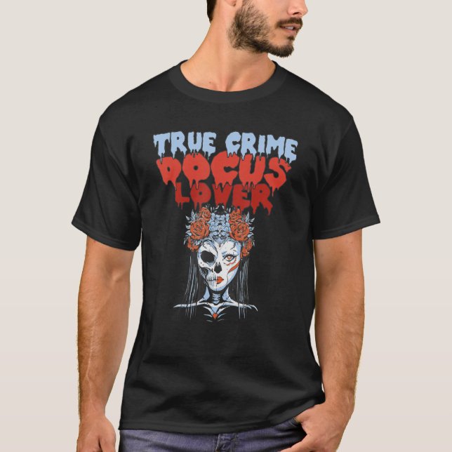 True Crime Docus T-Shirt (Vorderseite)