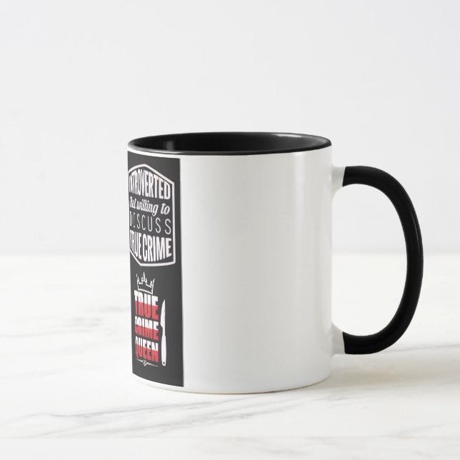 True Crime Fanatic Mug Tasse (Rechts)