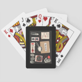 True Crime Fanatic Playing Cards Spielkarten