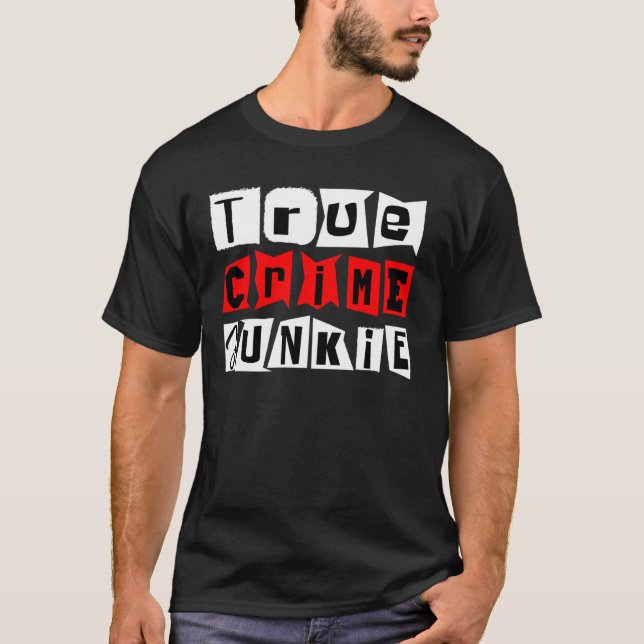 True Crime Junkie Long Sleeve T-Shirt (Vorderseite)