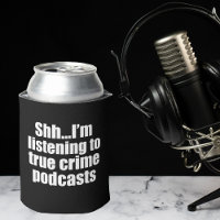 True Crime Podcast Fan Black