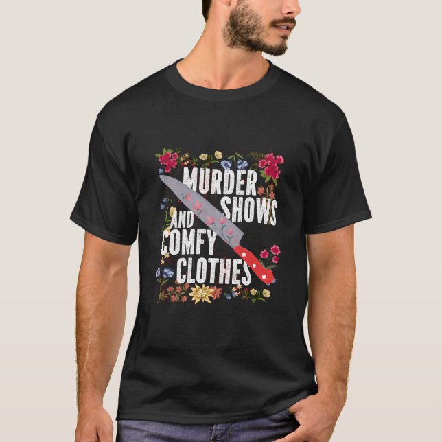 True Crime Show zeigt und komprimiert T-Shirt (Vorderseite)