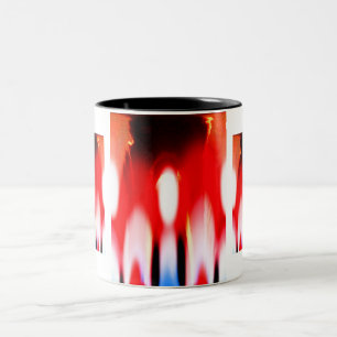 True Flames Zweifarbige Tasse