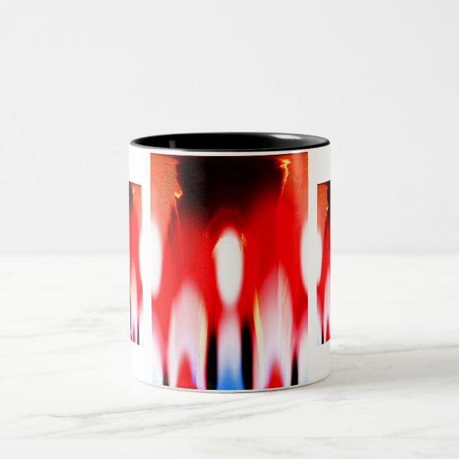 True Flames Zweifarbige Tasse (Mittel)