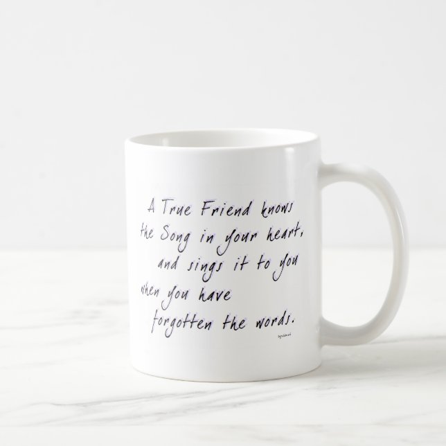 True Friend Tasse (Rechts)