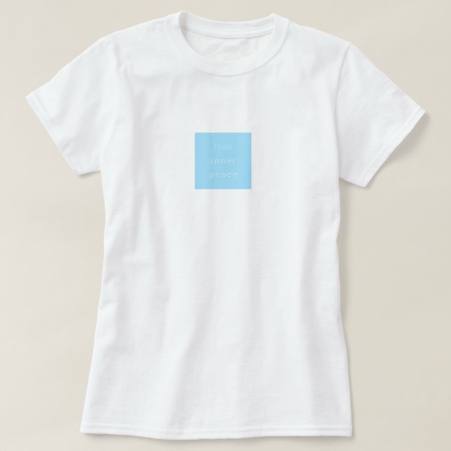 True Inner Peace Minimal T-shirt (Design vorne)