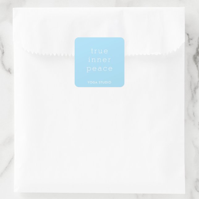"True Inner Peace"  sticker (Tasche)