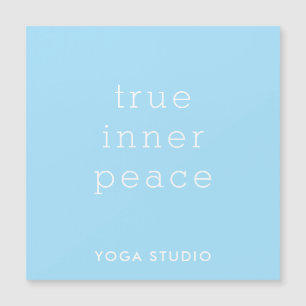 True Inner Peace Yoga Studio Magnetkarte